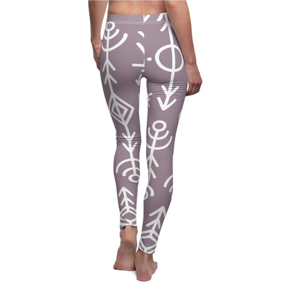 Workout Casual Dual Purpose Leggings ROSE | Minimal by Queennoble