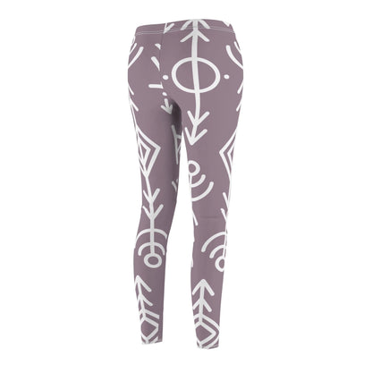 Workout Casual Dual Purpose Leggings ROSE | Minimal by Queennoble