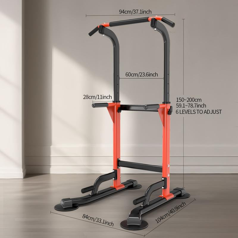 1 Piece of Professional Grade Multifunctional Pull-Up Bar-Ultimate Power Cage for Strength Training, Fitness, Muscle Exercise and Exercise-Space Saving, Heavy Duty and Adjustable Design, Suitable for Home Gym