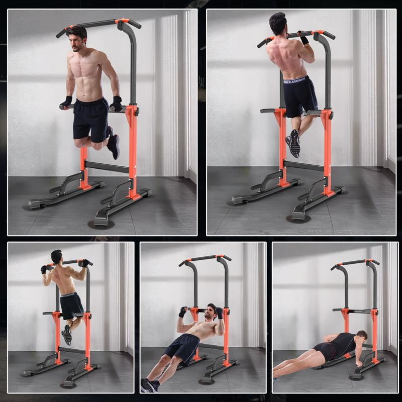 1 Piece of Professional Grade Multifunctional Pull-Up Bar-Ultimate Power Cage for Strength Training, Fitness, Muscle Exercise and Exercise-Space Saving, Heavy Duty and Adjustable Design, Suitable for Home Gym