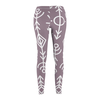 Workout Casual Dual Purpose Leggings ROSE | Minimal by Queennoble