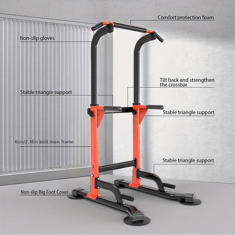 1 Piece of Professional Grade Multifunctional Pull-Up Bar-Ultimate Power Cage for Strength Training, Fitness, Muscle Exercise and Exercise-Space Saving, Heavy Duty and Adjustable Design, Suitable for Home Gym